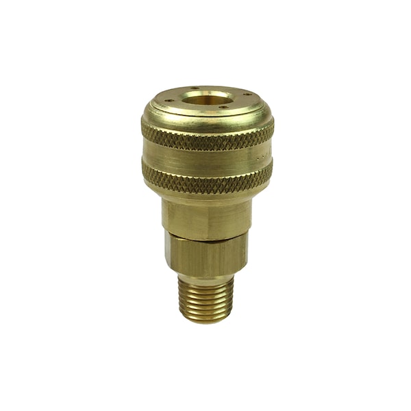 3/8" Automatic Industrial Coupler 1/2" MPT